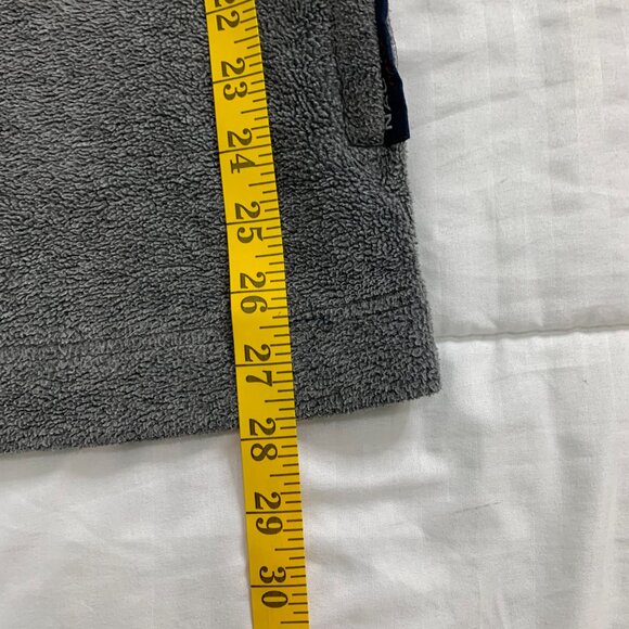 Nautica Men’s Blue & Grey Fleece Quarter-Zip Pullover – XL - Picture 14 of 16